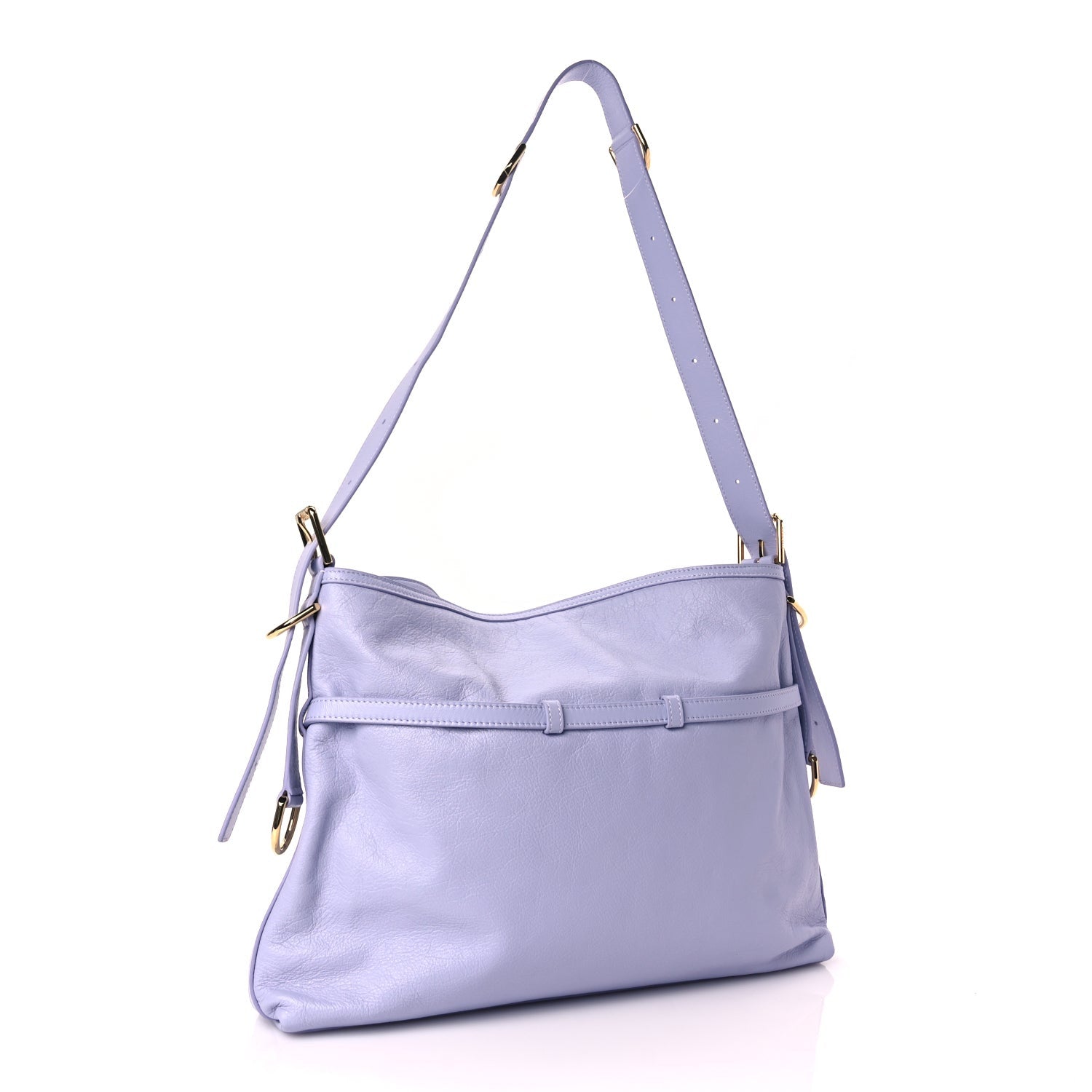Givenchy Shiny Calfskin Medium Voyou Bag Lavender 2 of 9