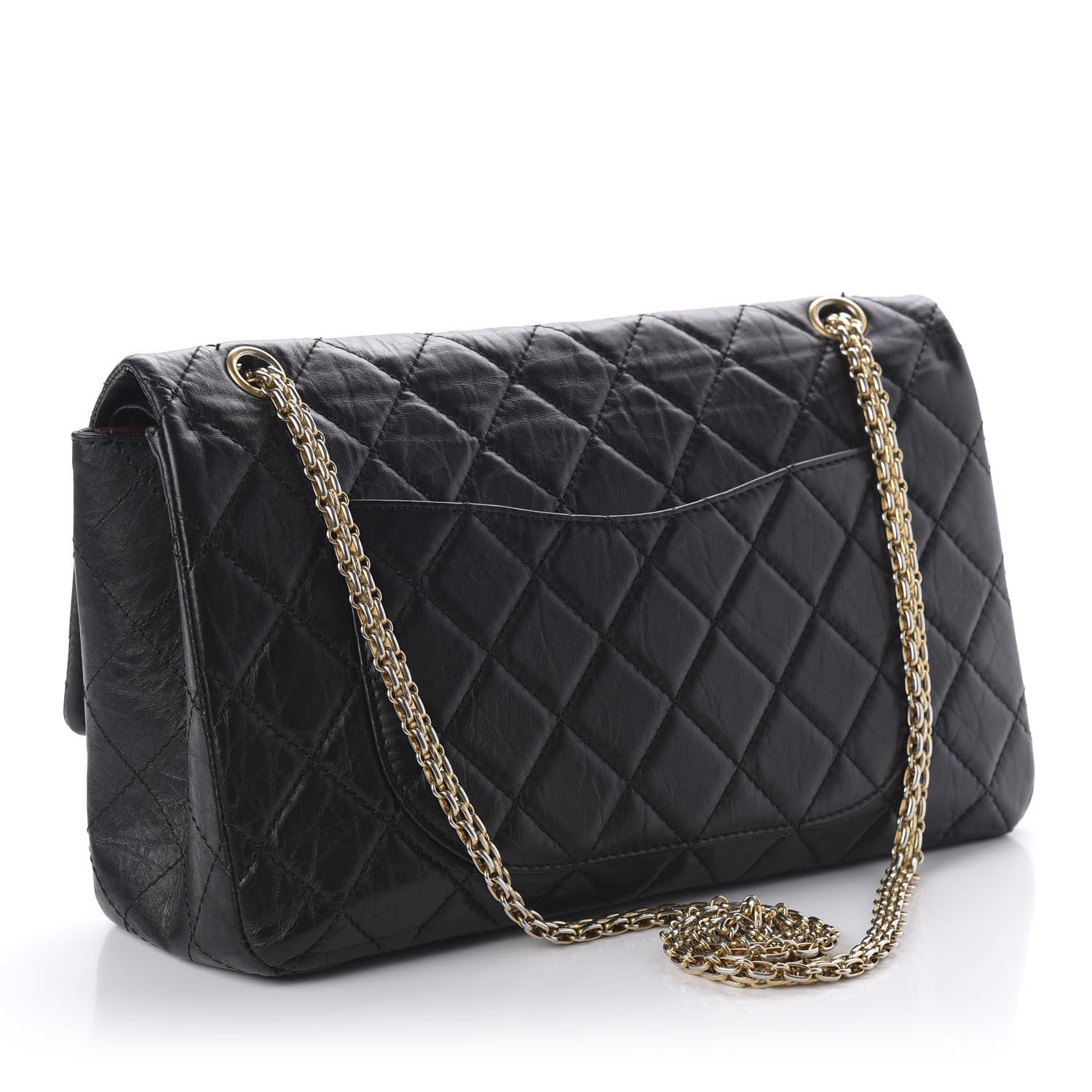 Chanel Aged Calfskin Quilted 2.55 Reissue 227 Flap Black 3 of 10