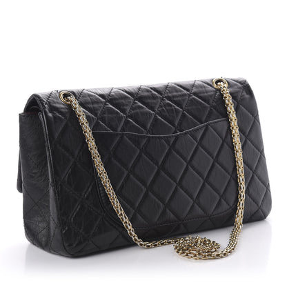 Chanel Aged Calfskin Quilted 2.55 Reissue 227 Flap Black 3 of 10