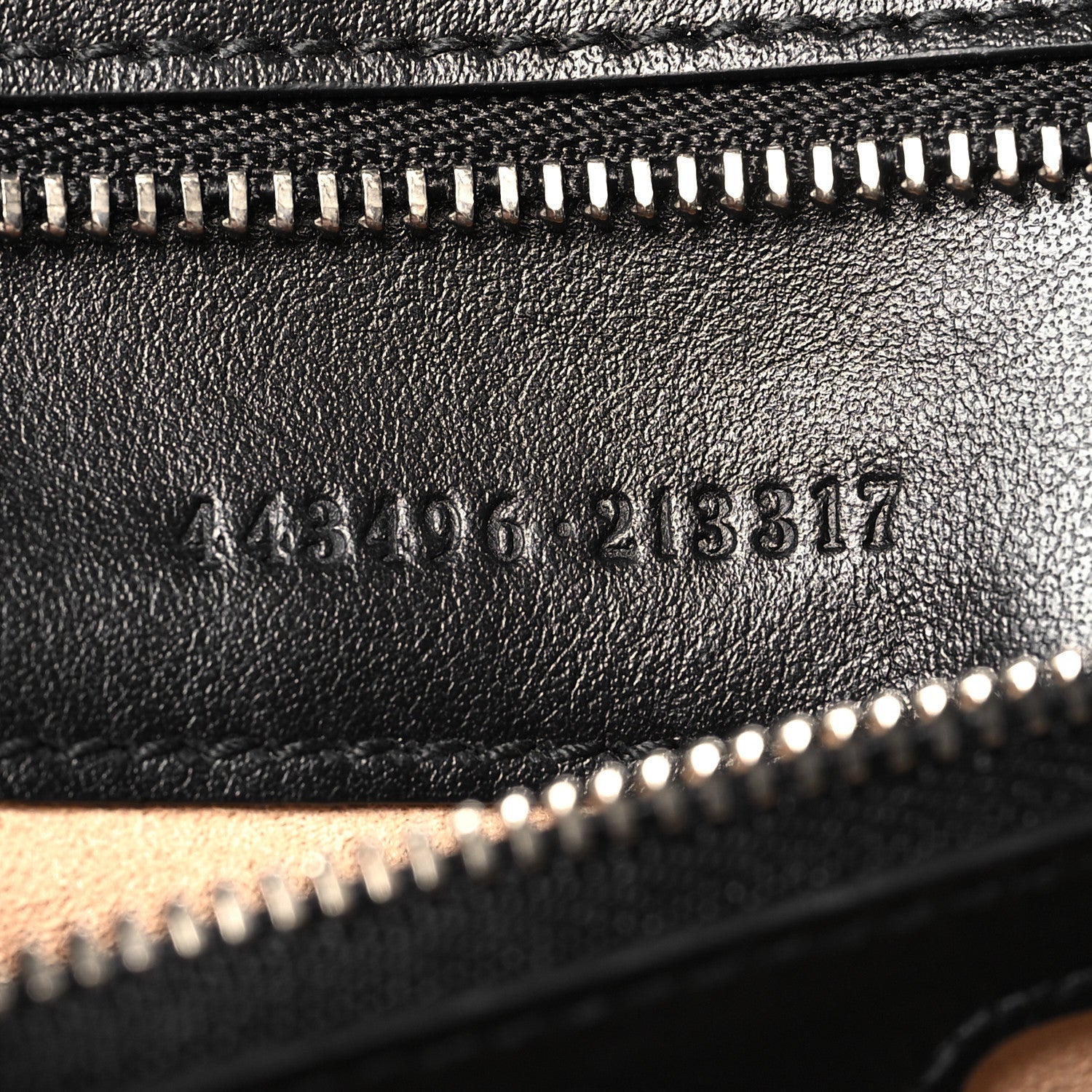 Gucci Calfskin Matelasse Aria Medium GG Marmont Shoulder Bag Black 7 of 7