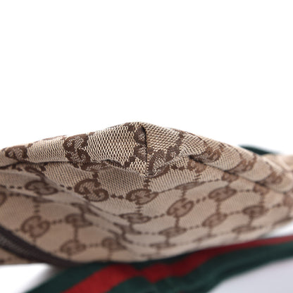 Gucci Monogram Web Belt Bag Dark Brown 10 of 13