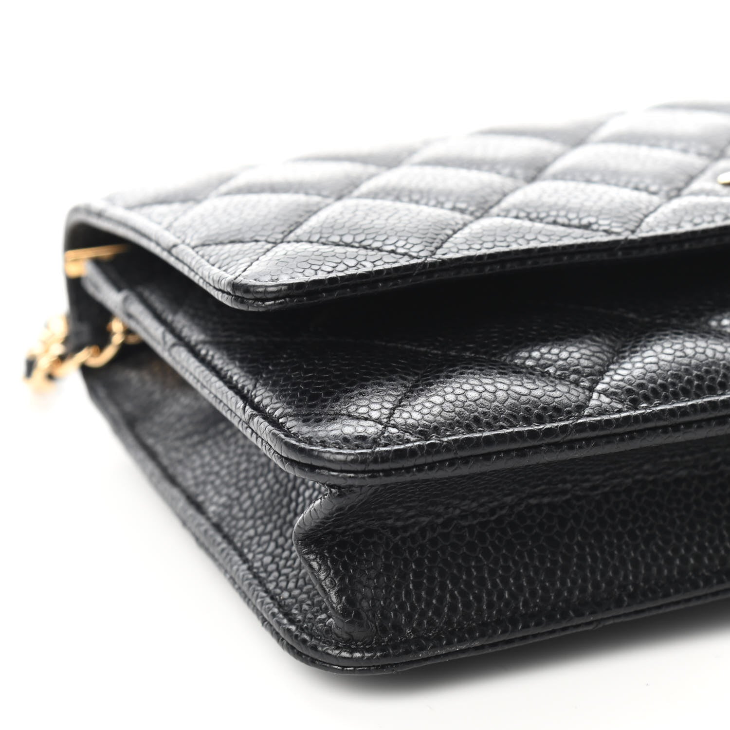 Chanel Caviar Quilted Wallet On Chain WOC Black 8 of 9