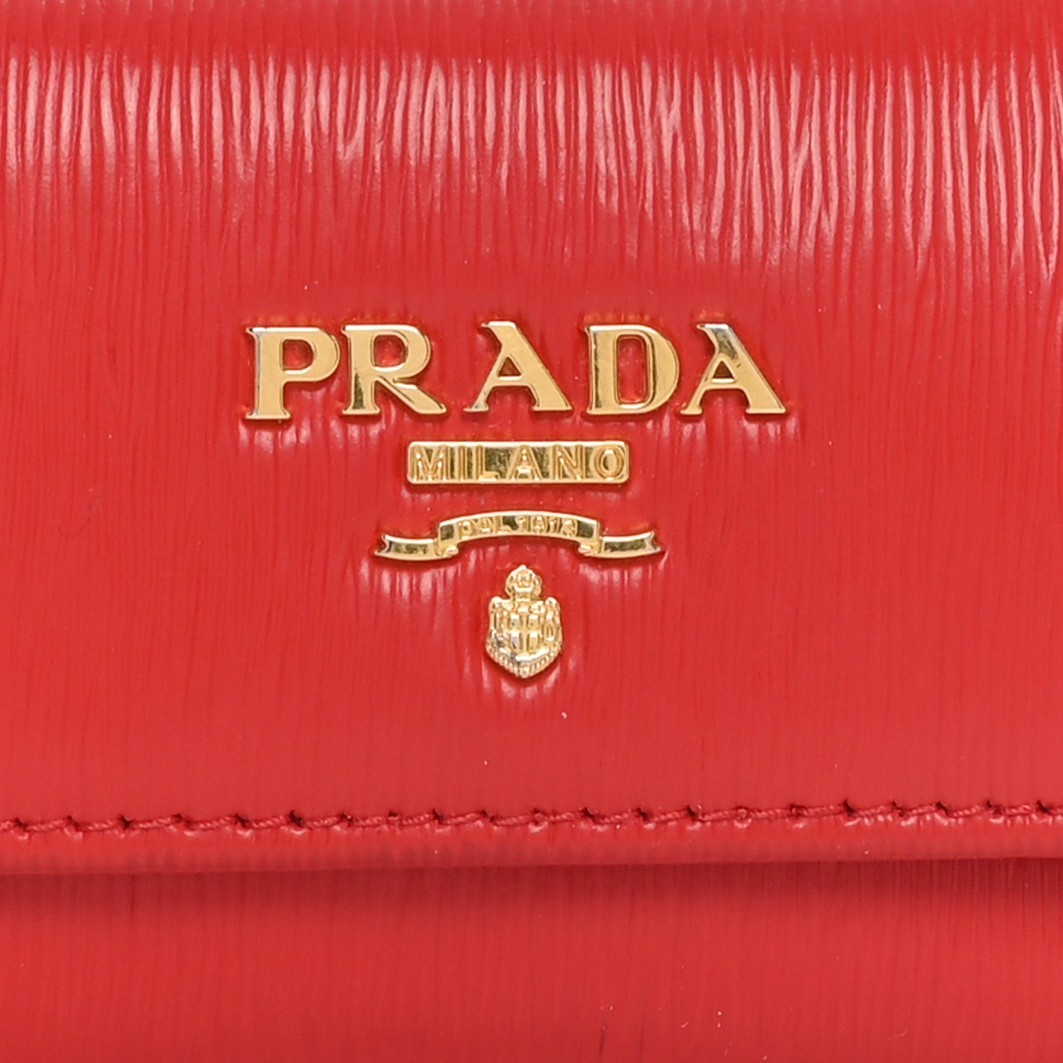 Prada Vitello Move 6 Key Holder Lacca 7 of 7