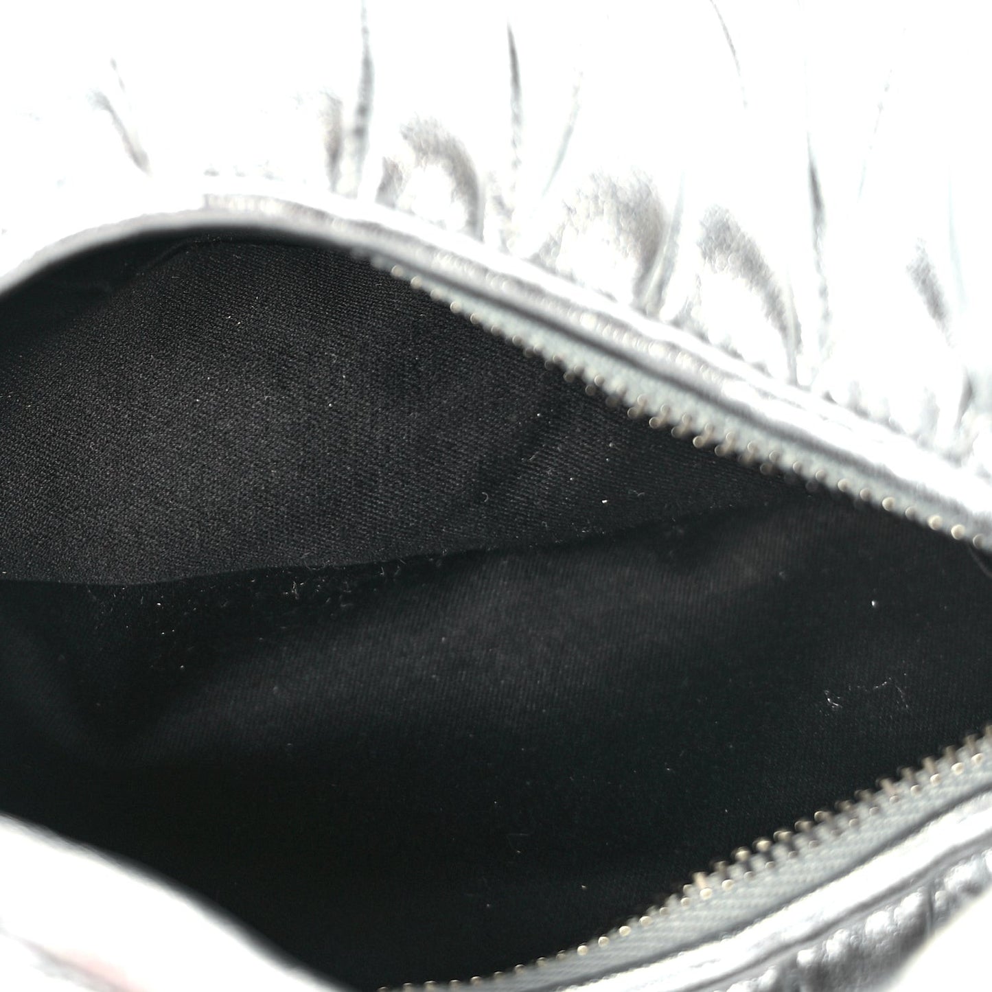 Nappa Matelasse Mini Wander Hobo Cromo