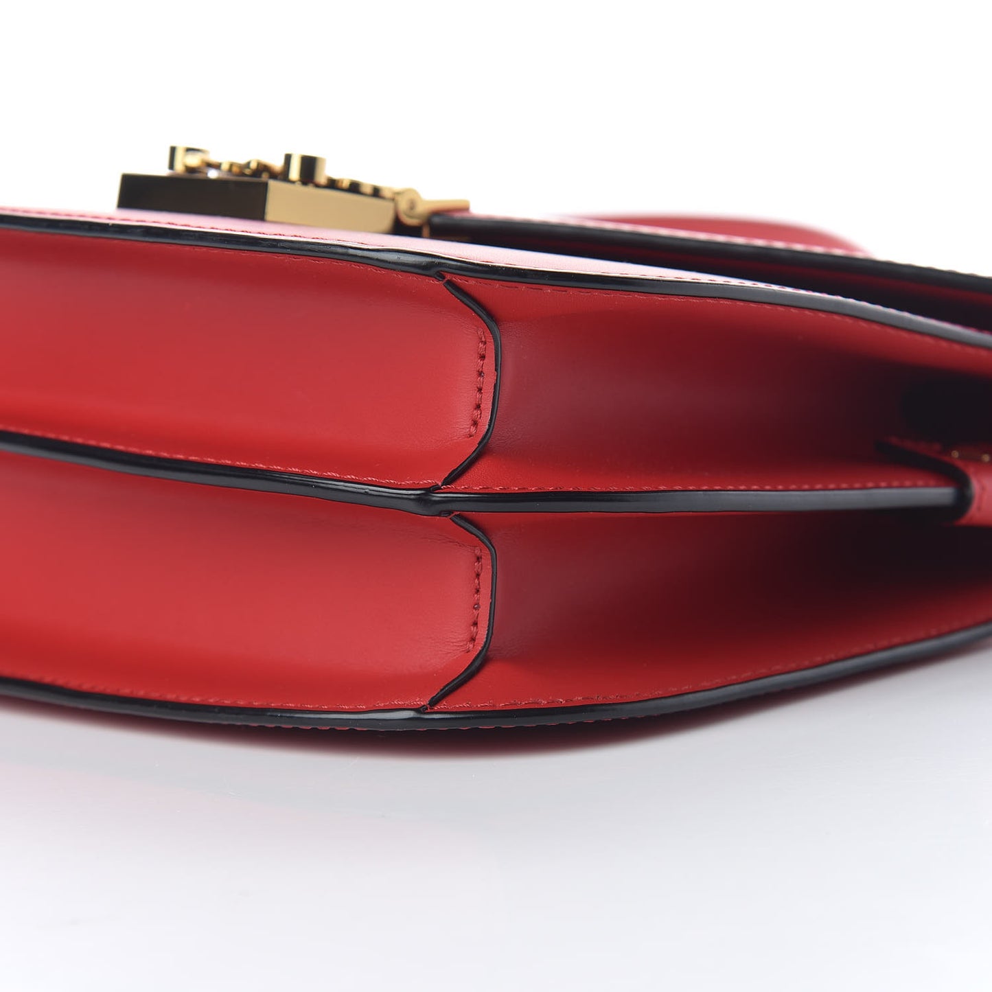 Calfskin Patricia Crossbody Bag Red