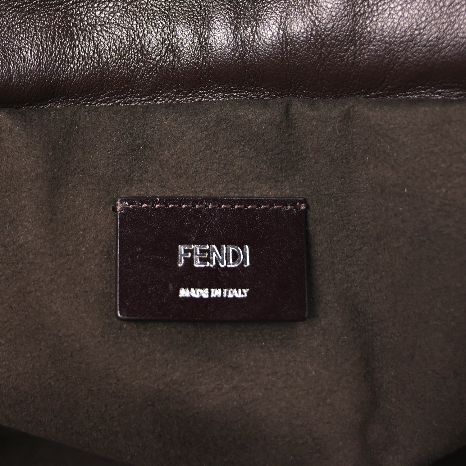 Fendi Nappa Maxi Mamma Baguette Brown Brown 5 of 7