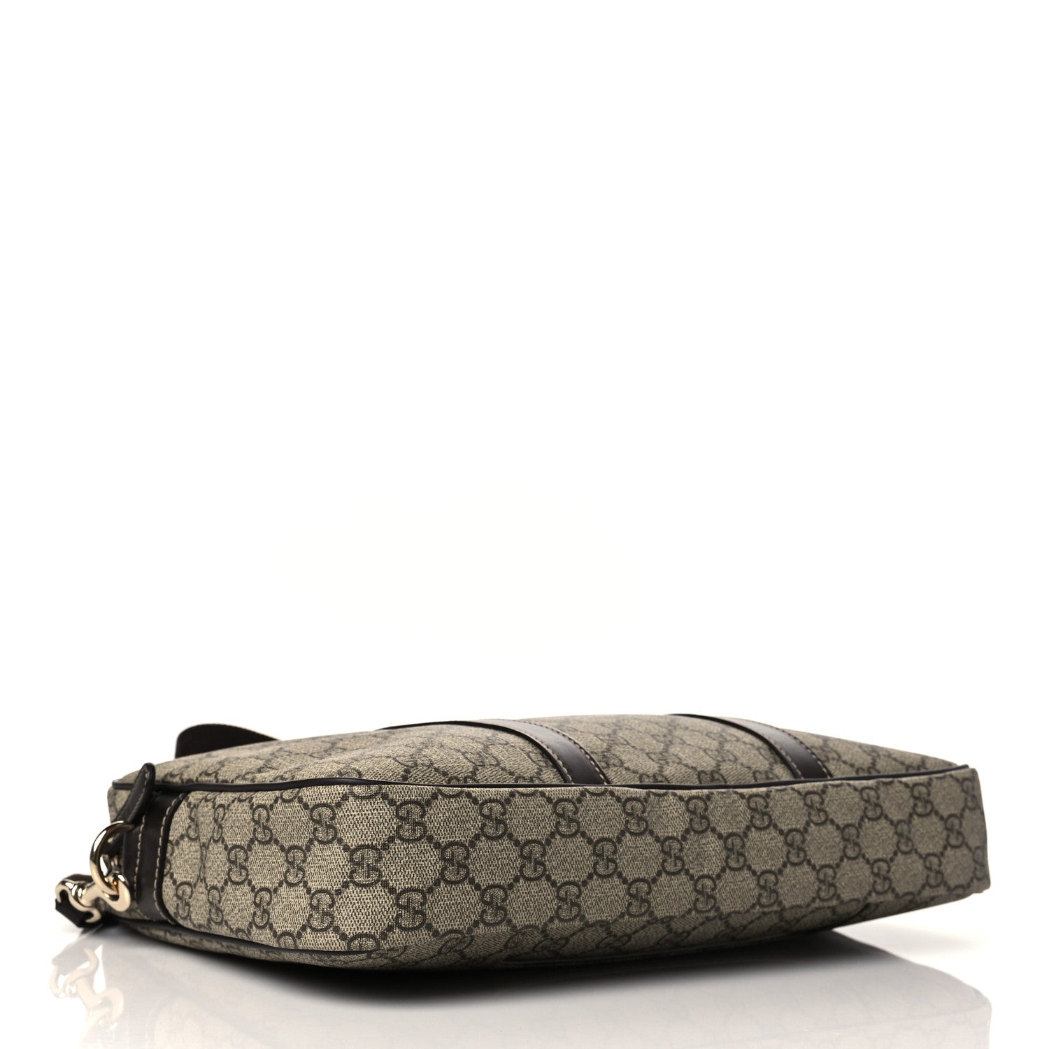 Gucci GG Supreme Monogram Briefcase Dark Brown 4 of 10