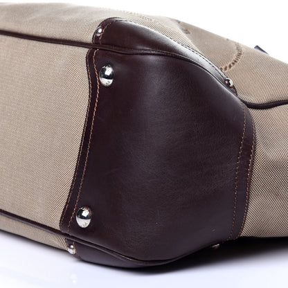 Prada Jacquard Logo Tote Corda Bruciato 9 of 11