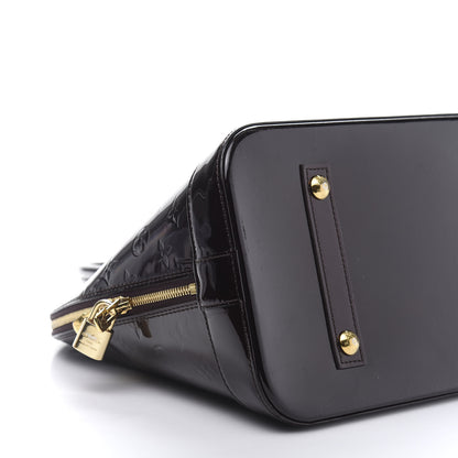 Louis Vuitton Vernis Alma GM Amarante 6 of 16
