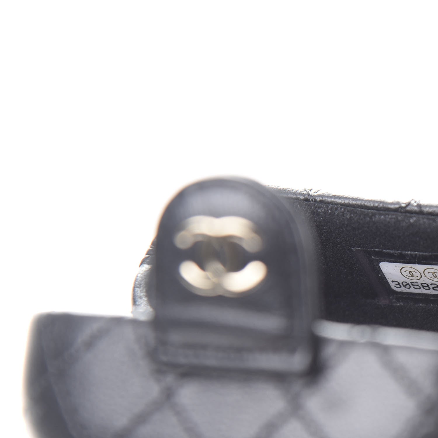 Chanel Lambskin Quilted Airpods Pro Case With Chain Black 7 of 8