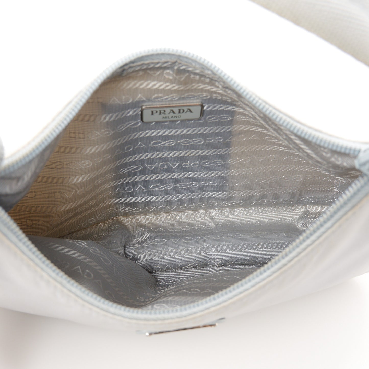 Tessuto Nylon Mini Re-Edition 2000 Bag Fiordaliso