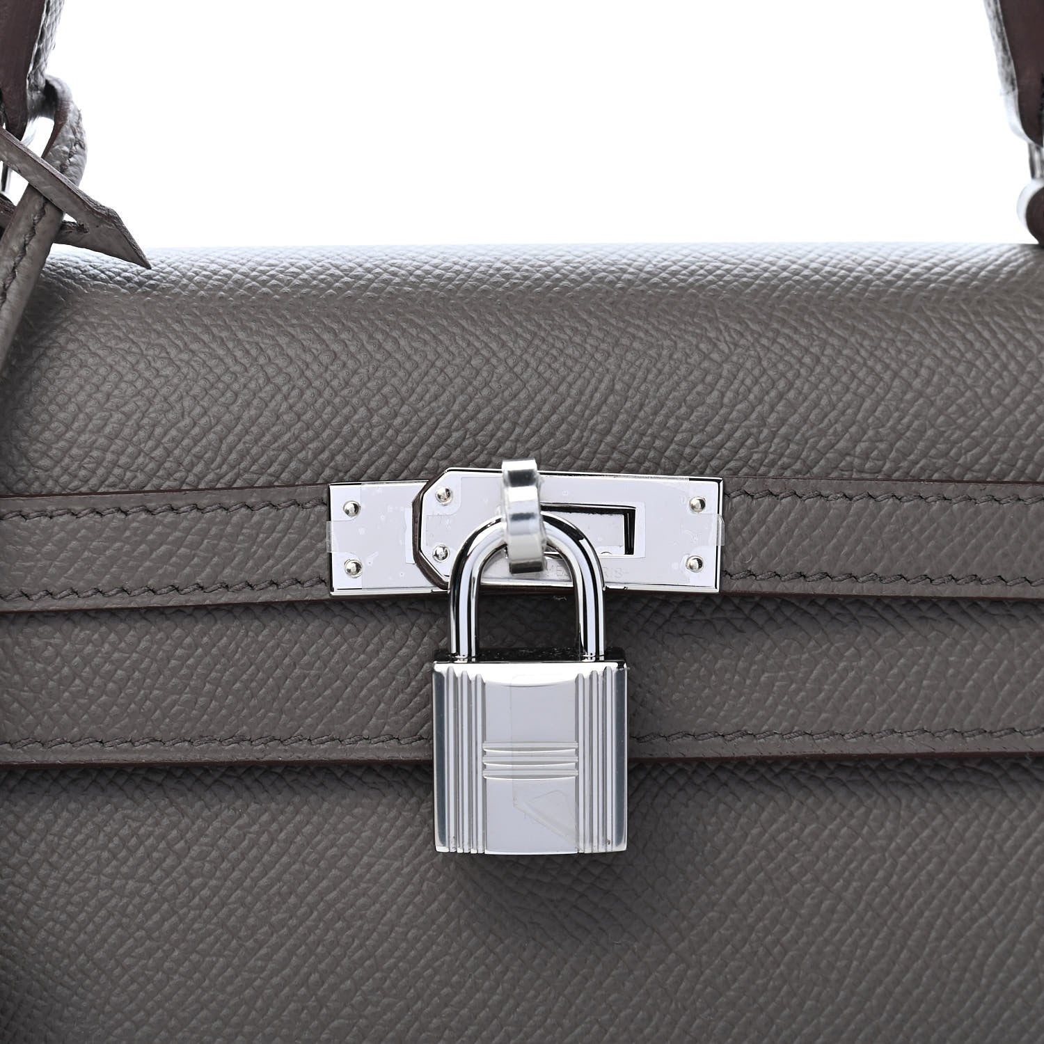 Hermes Epsom Kelly Sellier 25 Etain 19 of 19