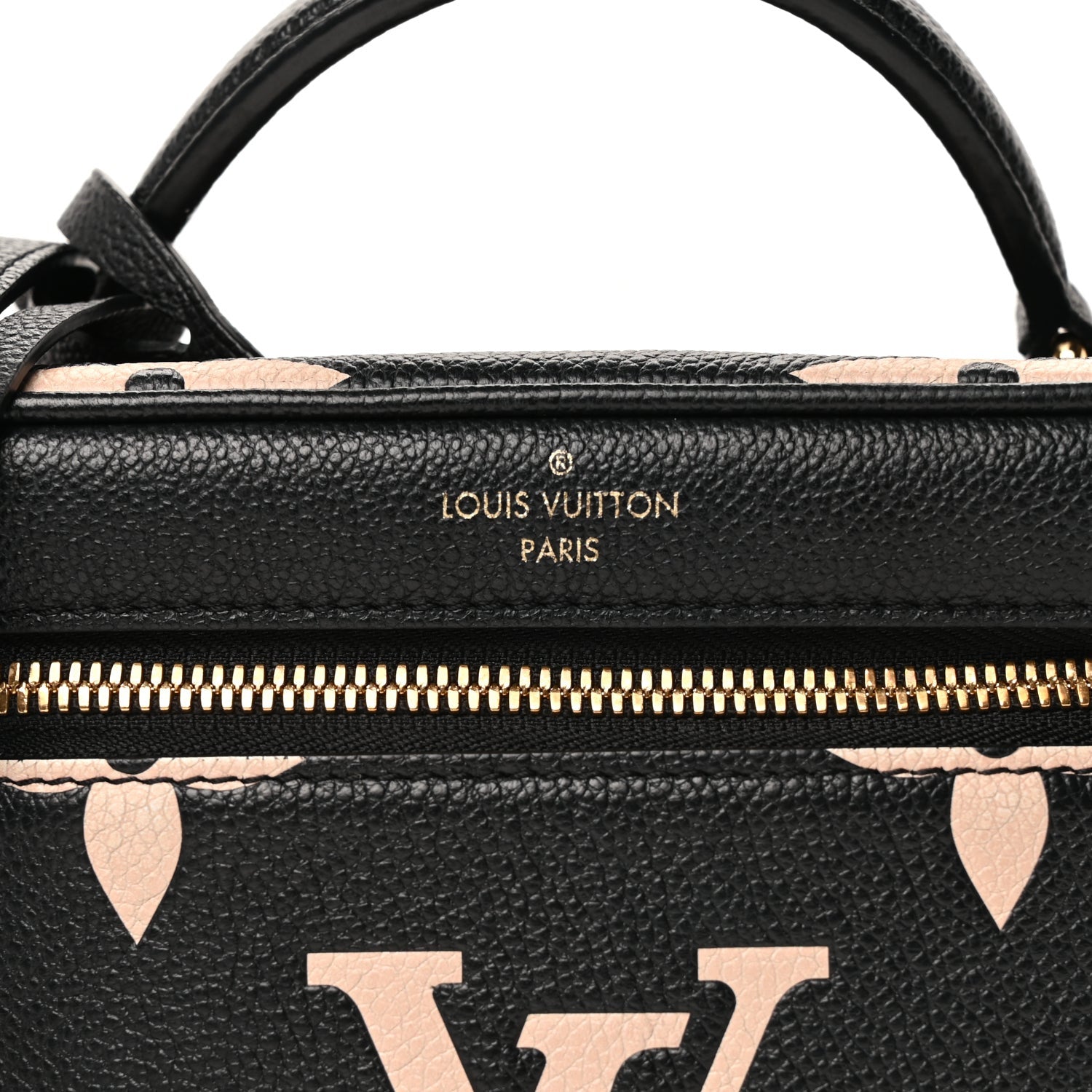 Louis Vuitton Empreinte Monogram Giant Vanity PM Black Beige 6 of 8