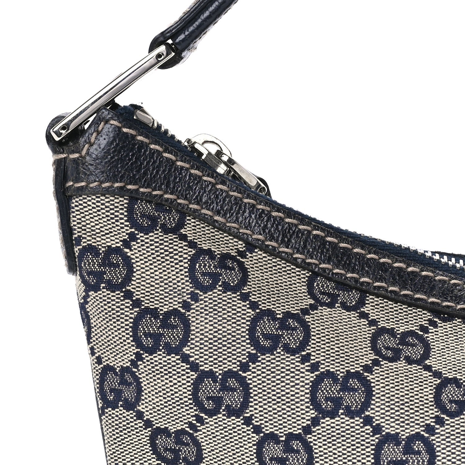 Louis Vuitton Monogram Medium Pop Hobo  Navy 6 of 7
