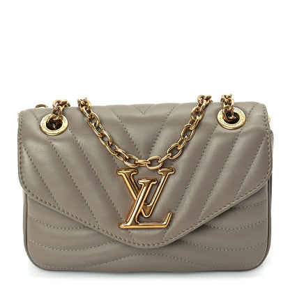 Louis Vuitton Calfskin New Wave Chain PM NM Taupe 1 of 8