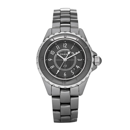 Chanel Titanium Ceramic 33mm J12 Chromatic Quartz Watch 1 of 4