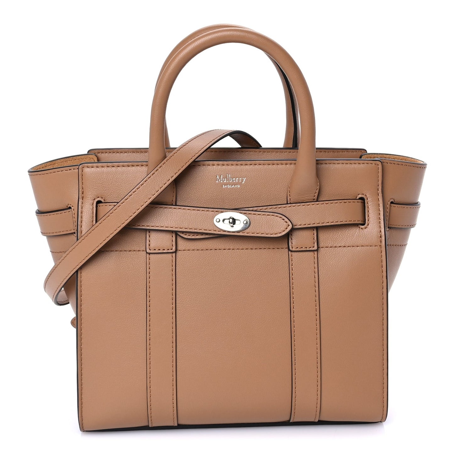 Micro Classic Grain Mini Zipped Bayswater Sable