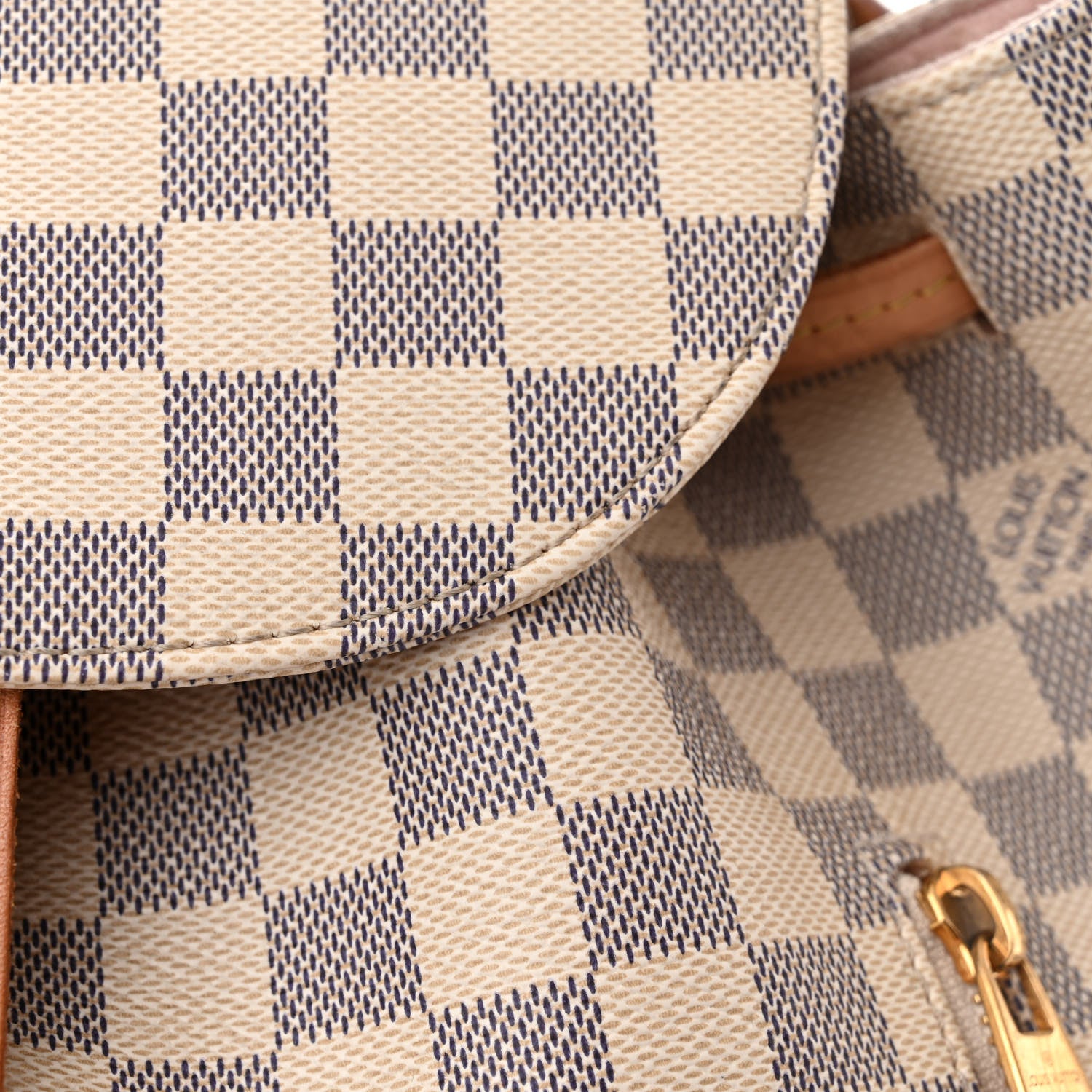 Louis Vuitton Damier Azur Sperone Backpack 16 of 18