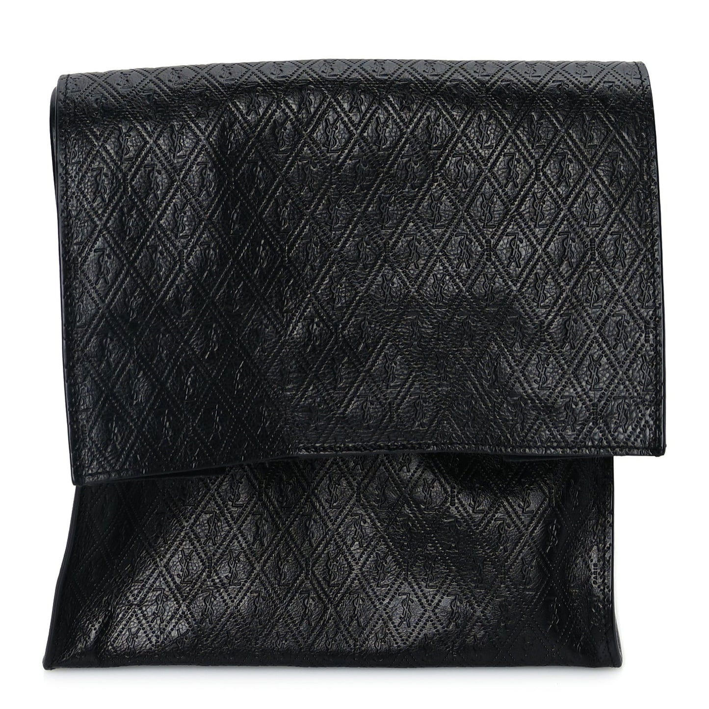 Calfskin Monogram Deli Paper Bag Vintage Black