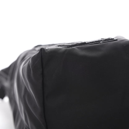 Prada Tessuto Nylon Character Shopping Tote Black 11 of 11