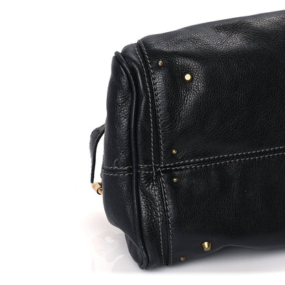 Chloe Calfskin Medium Paddington Satchel  Black 7 of 8