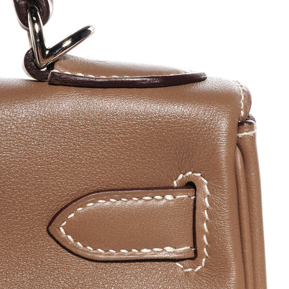 Hermes Swift Kelly Retourne 28 Etoupe 2 of 22