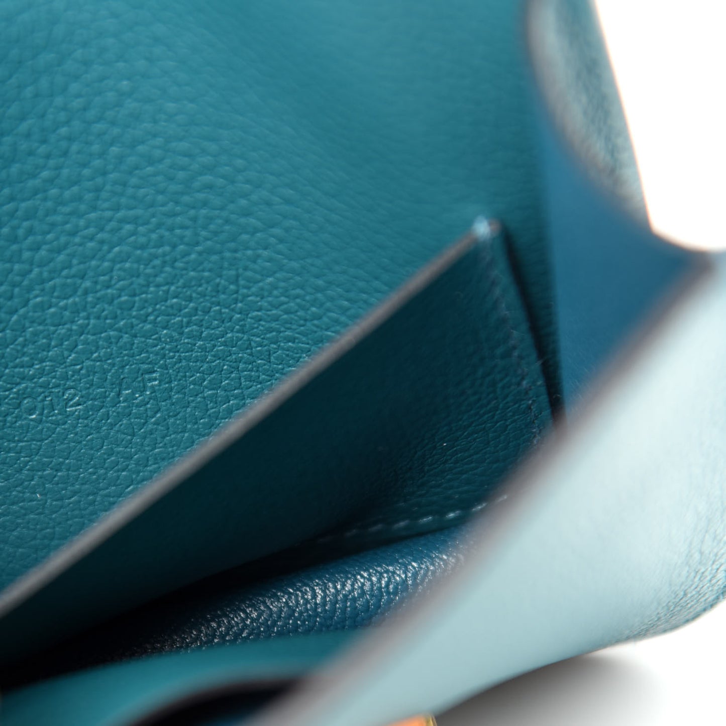 Evercolor Constance Slim Wallet Vert Bosphore