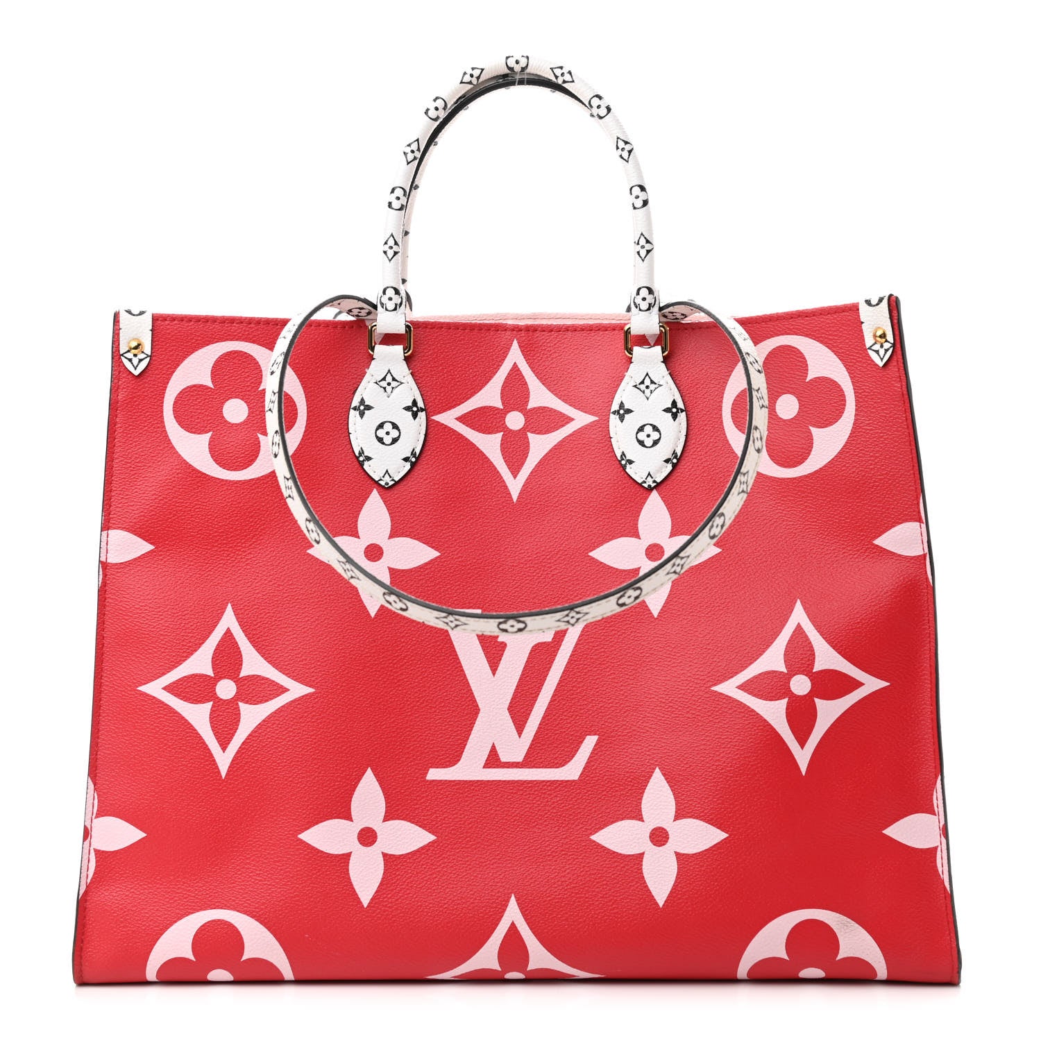 Louis Vuitton Monogram Giant Onthego GM Rouge Rose 1 of 13