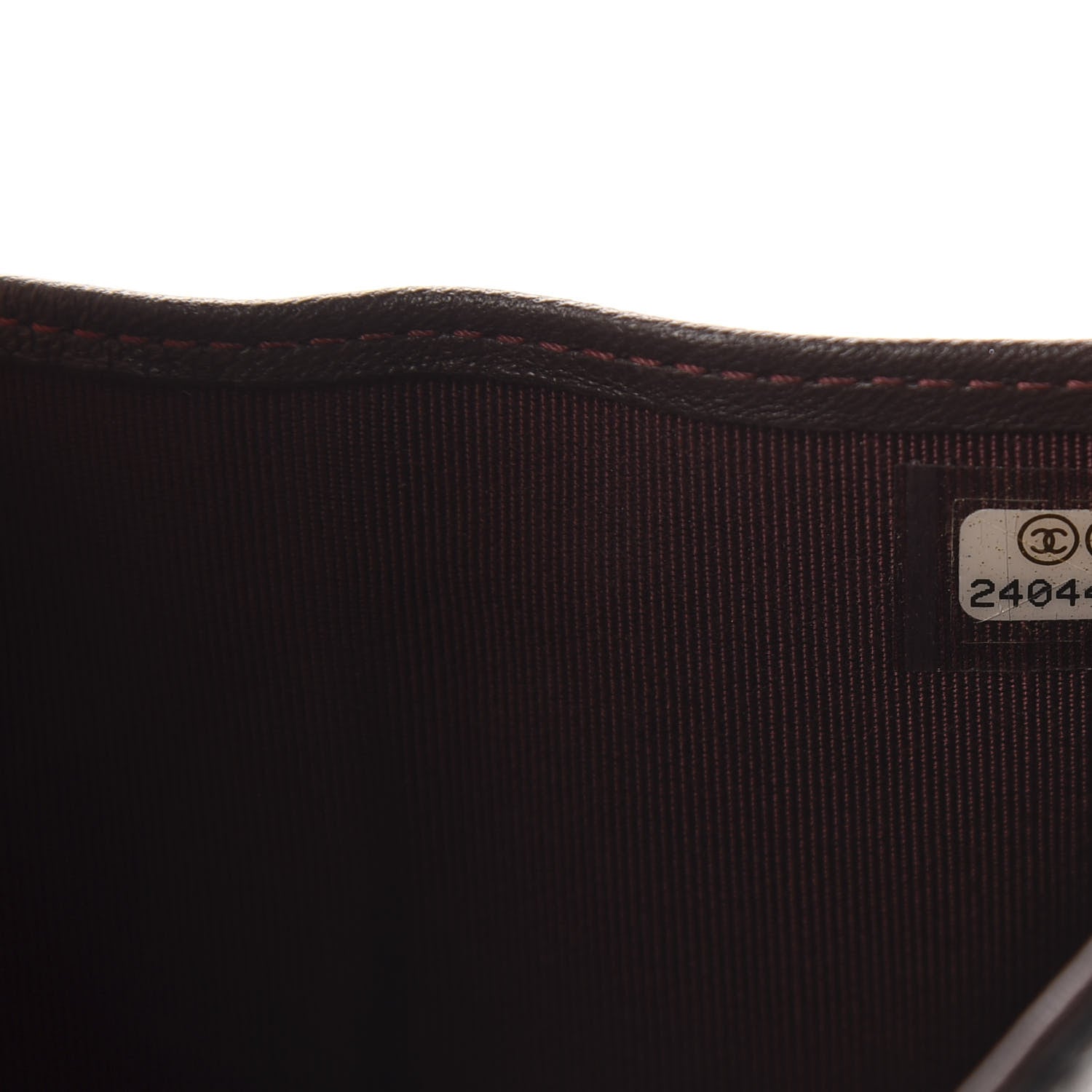 Chanel Lambskin Quilted Compact Flap Wallet Black 8 of 8