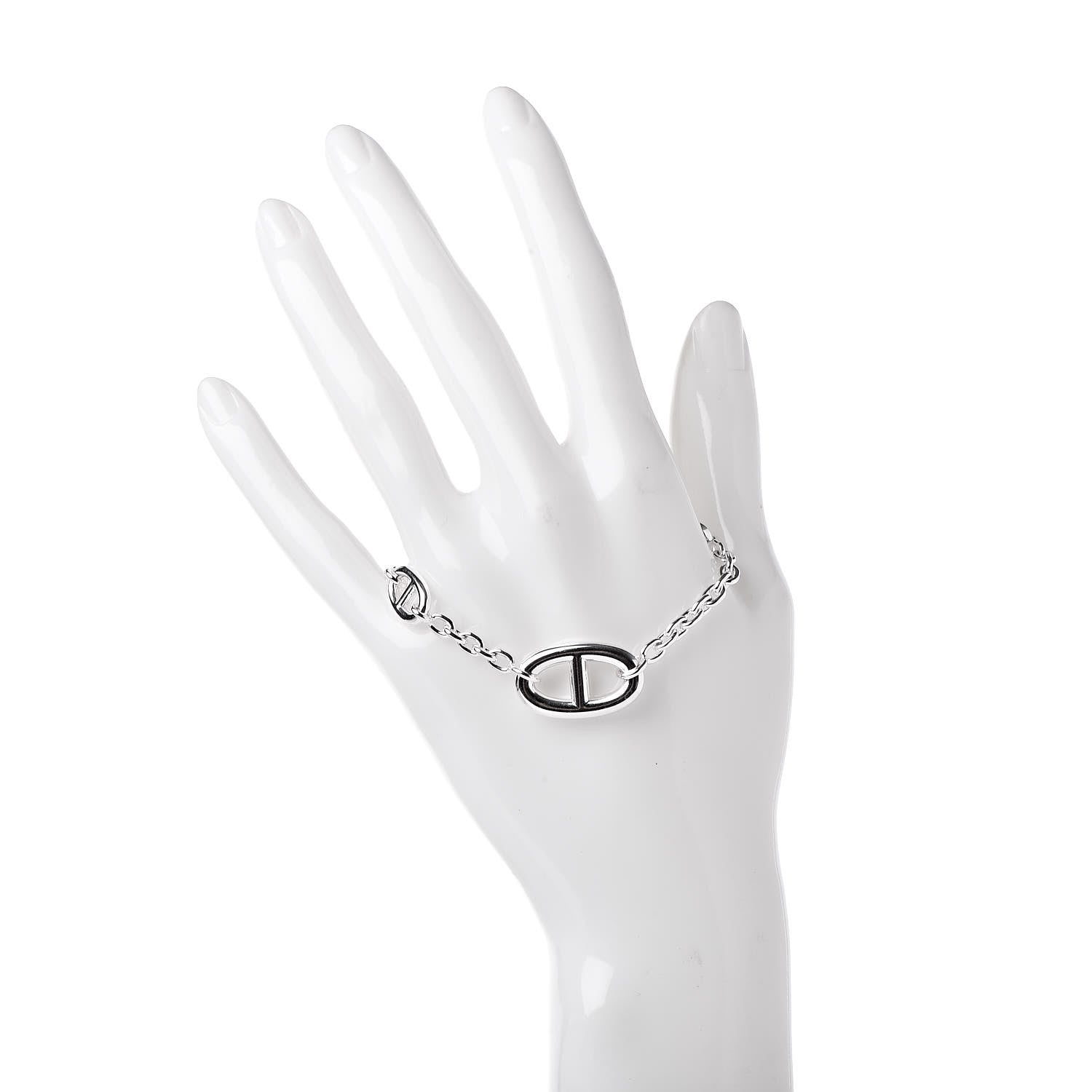 Hermes Sterling Silver Farandole Bracelet ST 2 of 6