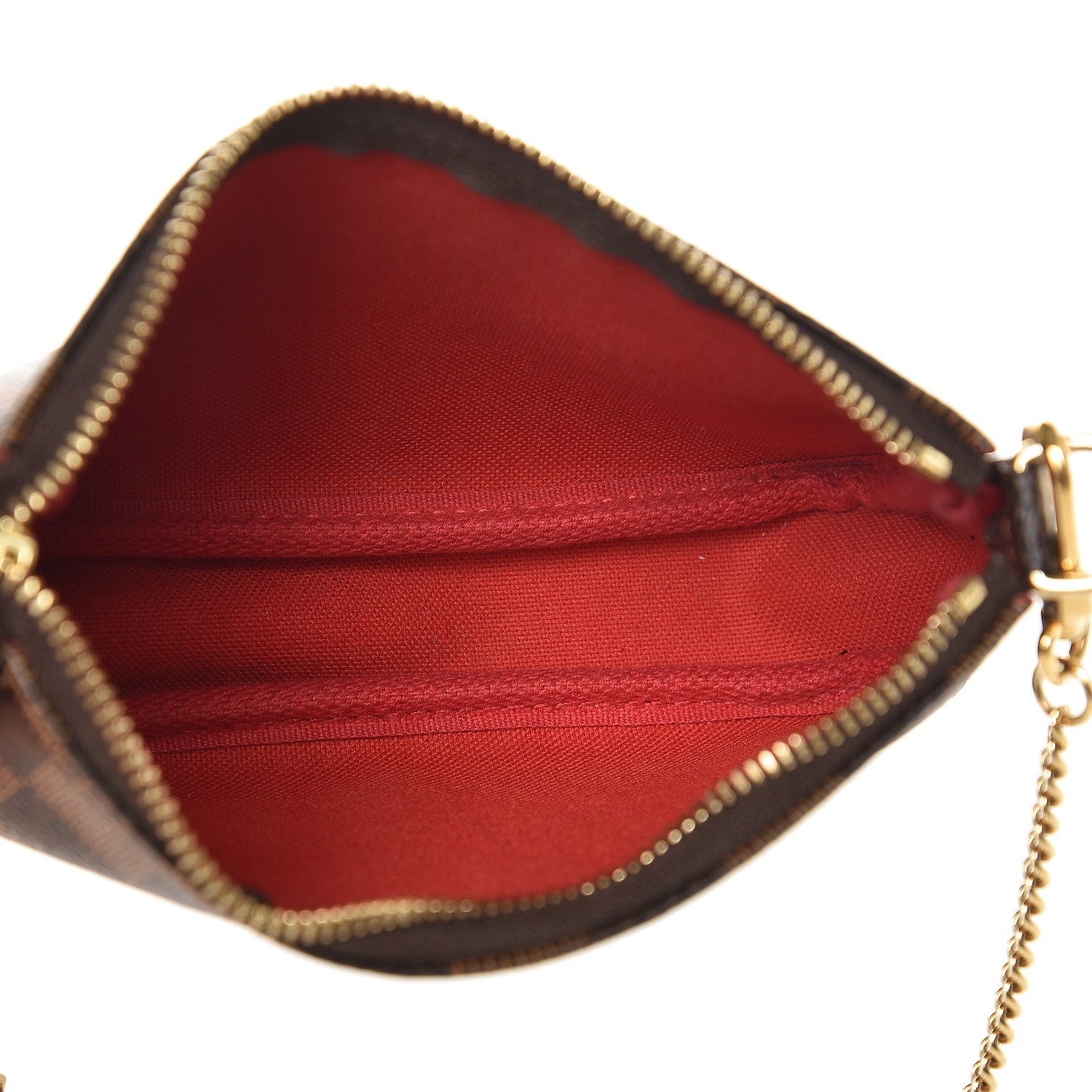 Louis Vuitton Damier Ebene Mini Pochette Accessories 5 of 8