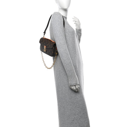 Louis Vuitton Monogram Pochette Metis East West 2 of 12