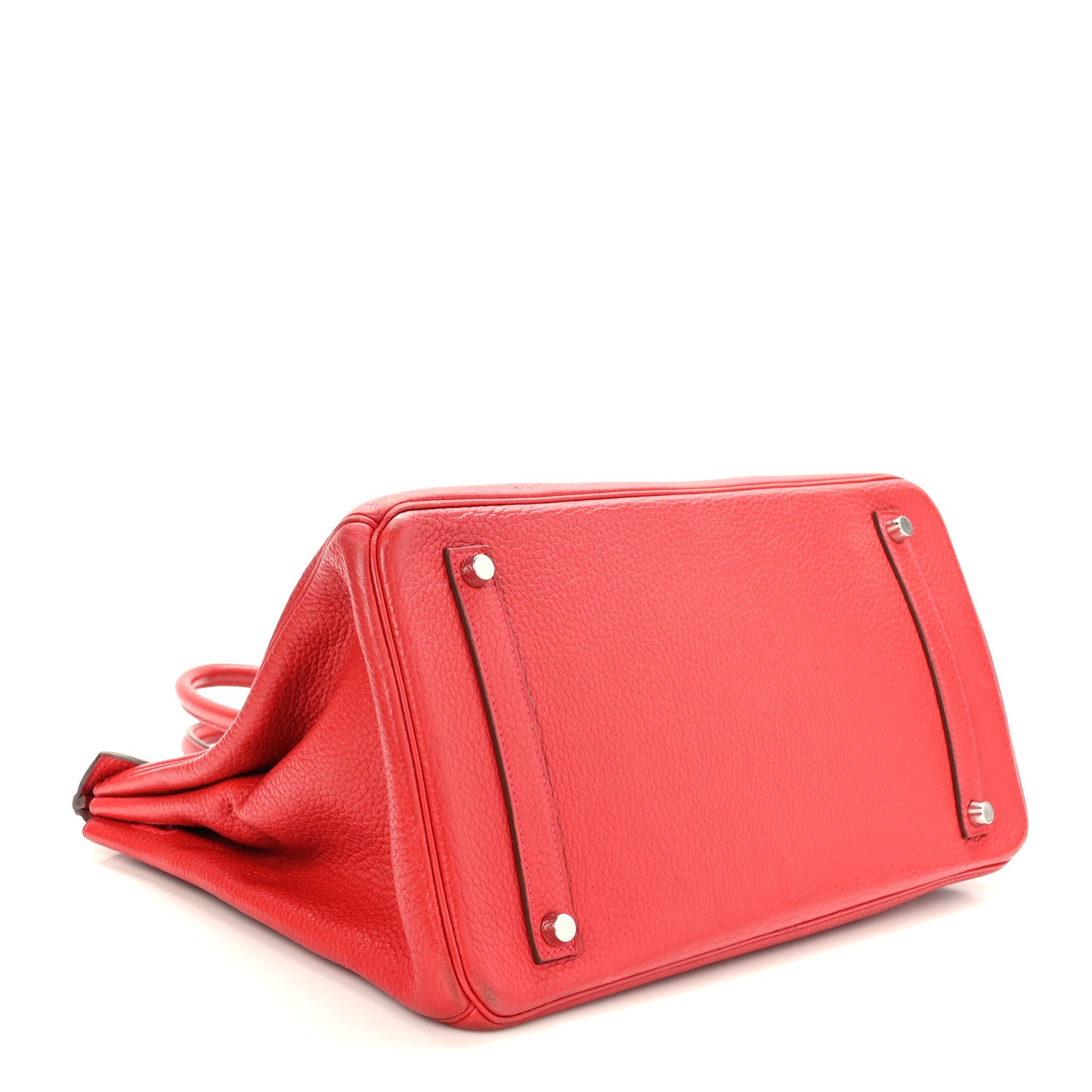 Hermes Taurillon Clemence Birkin 35 Bougainvillea 4 of 11