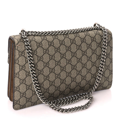 Gucci GG Supreme Monogram Small Dionysus Shoulder Bag Taupe 2 of 9