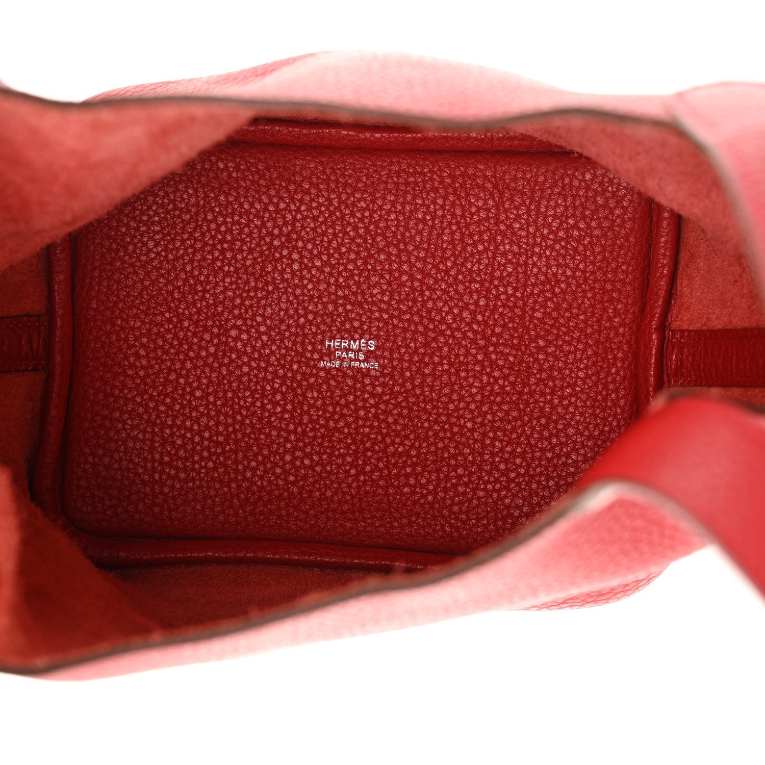 Hermes Taurillon Clemence Picotin Lock 18 PM Rouge Casaque 5 of 7