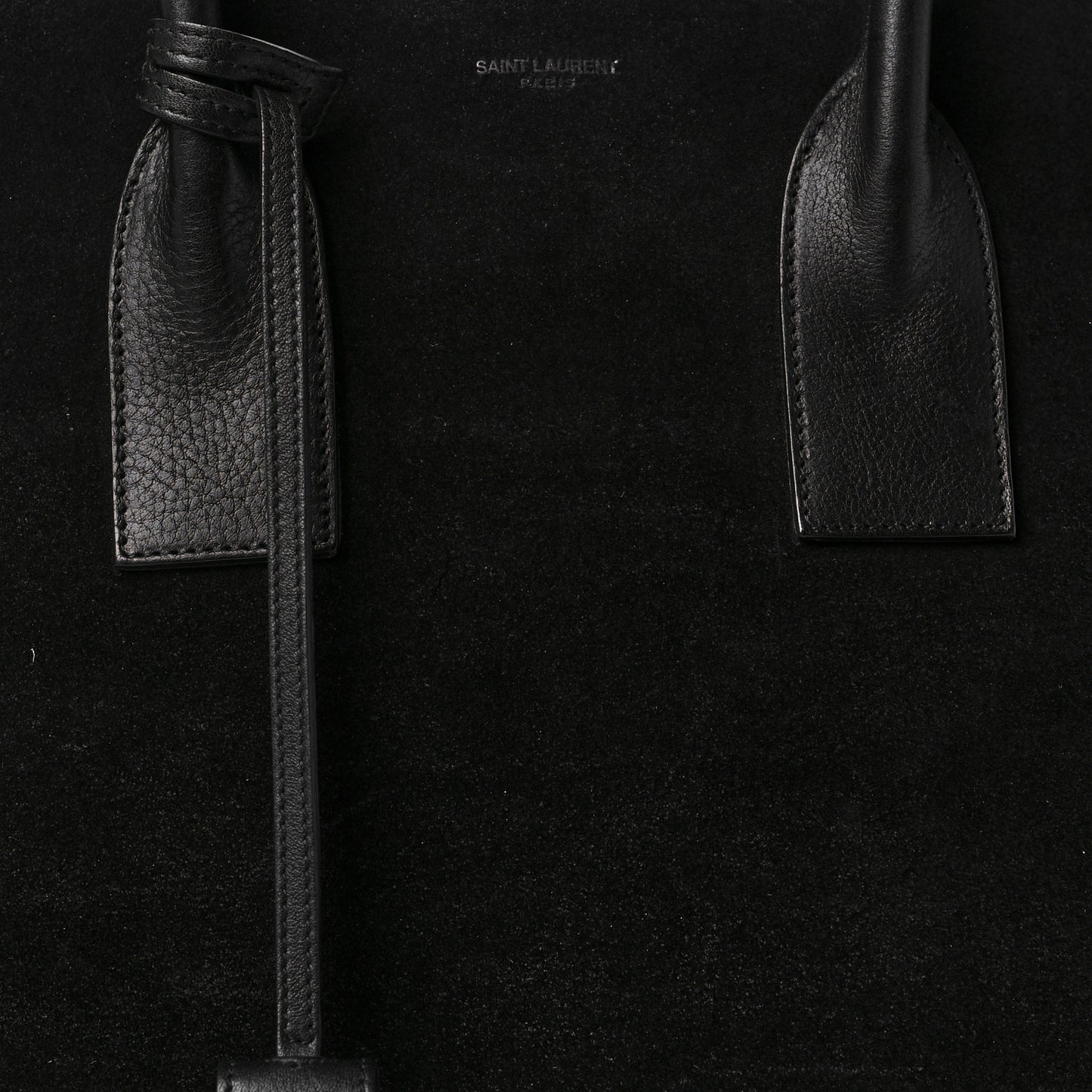 Suede Large Sac de Jour Carryall Black