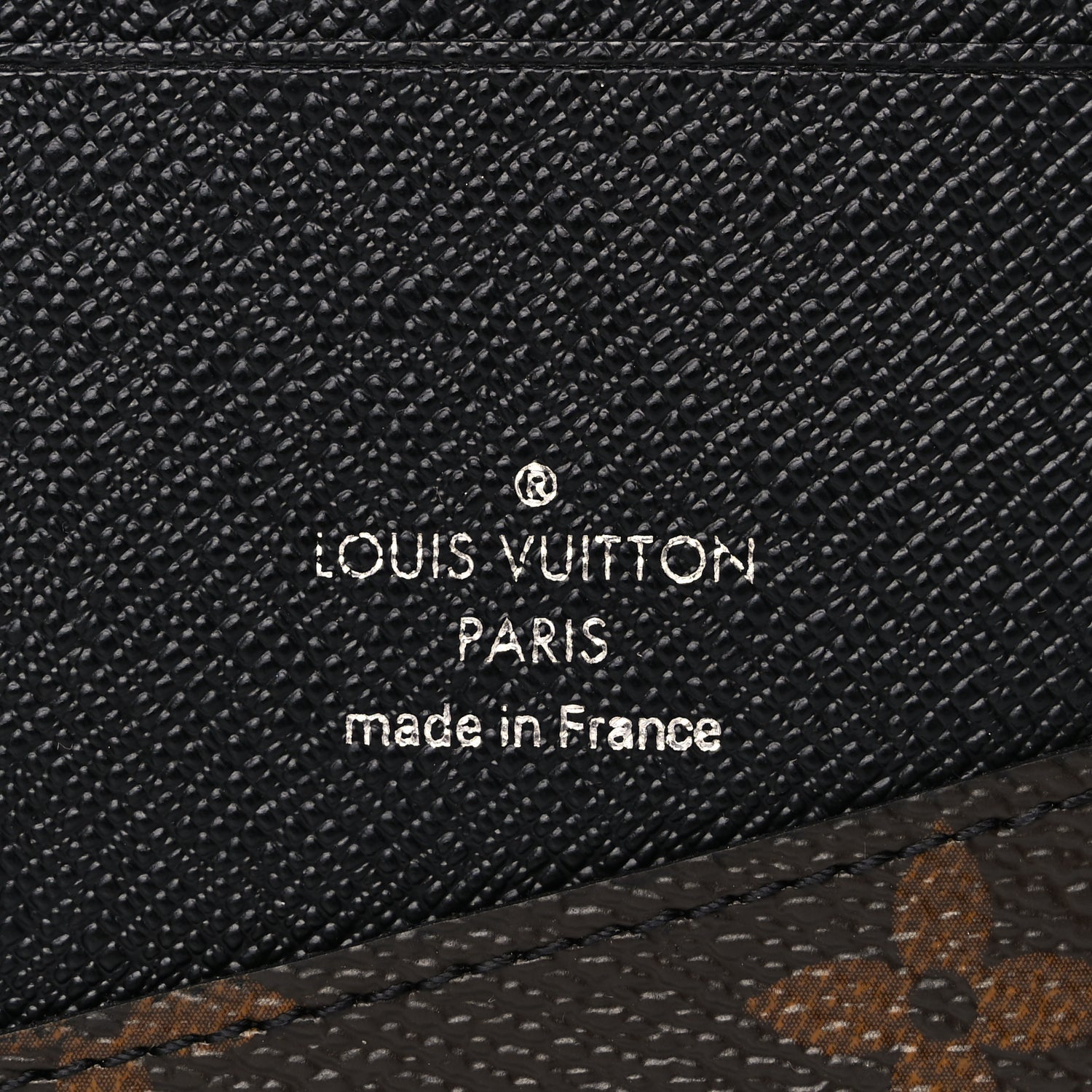 Louis Vuitton Monogram Macassar Pocket Organizer NM 6 of 7