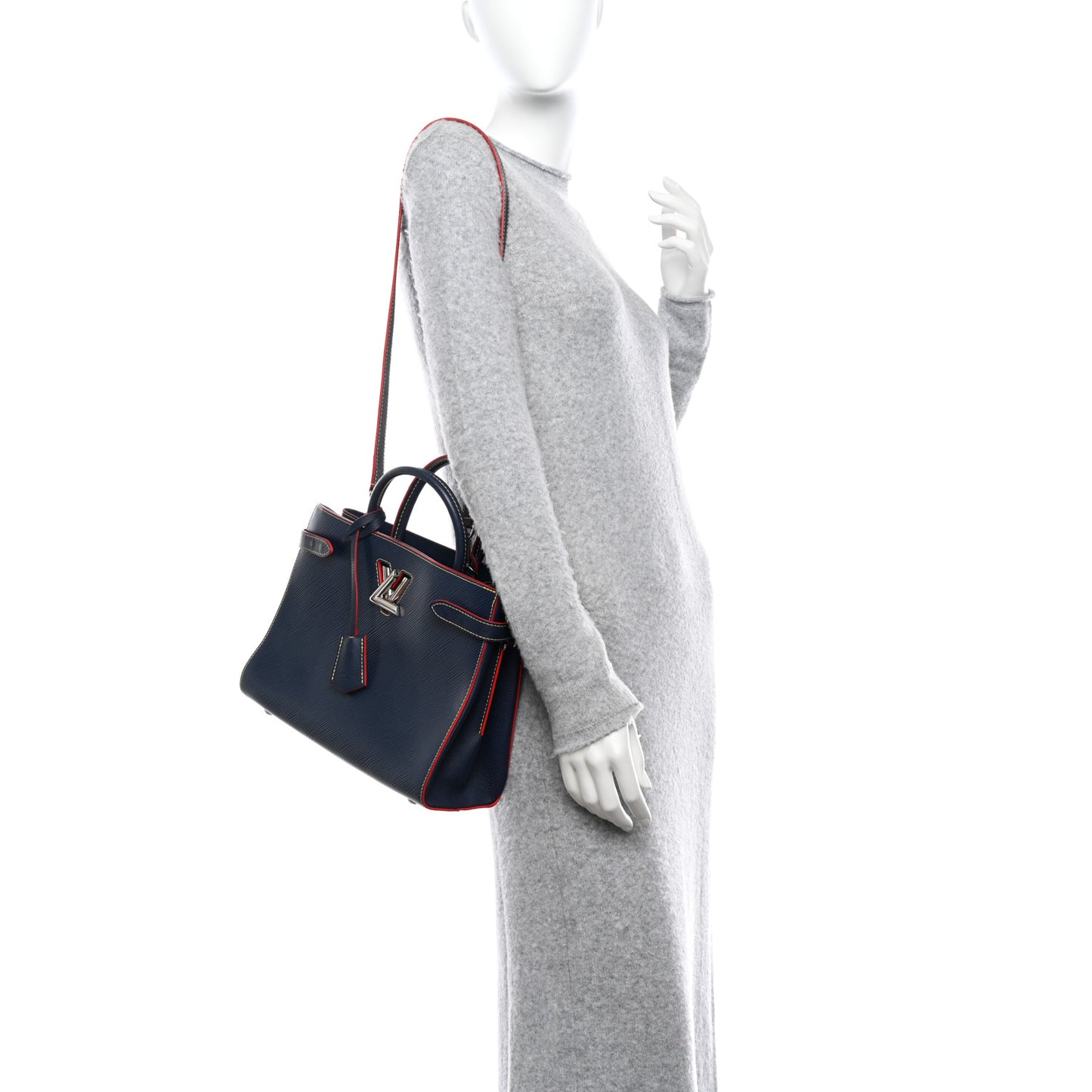 Epi Twist Tote Indigo