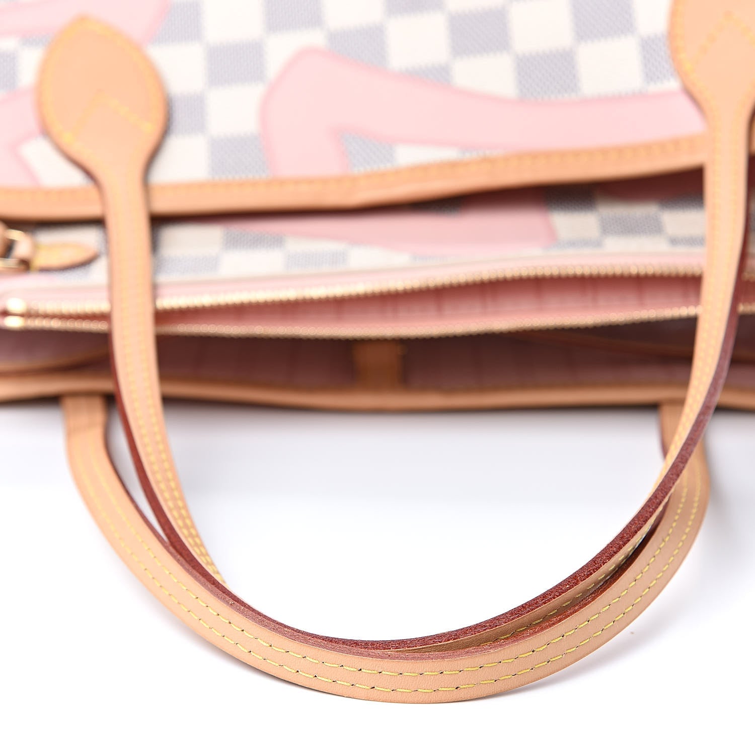 Louis Vuitton Damier Azur Tahitienne Neverfull MM 11 of 14