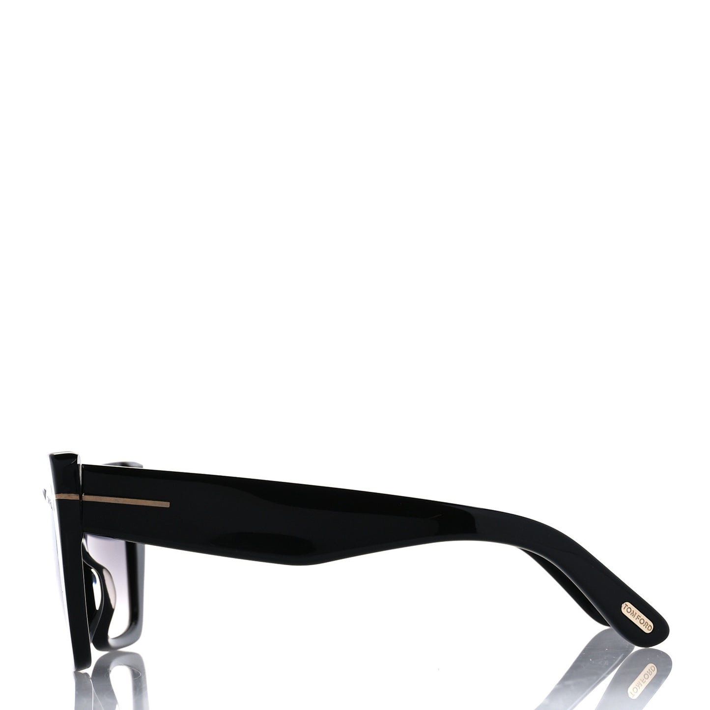Acetate Wyatt Sunglasses TF871 Black