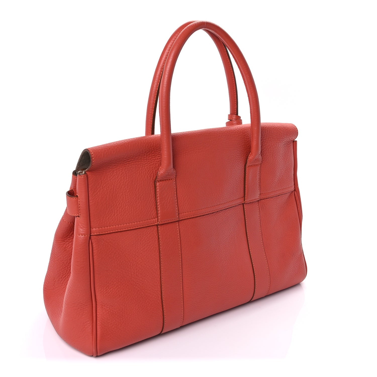 Mulberry Small Classic Grain Bayswater  Coral 2 of 8