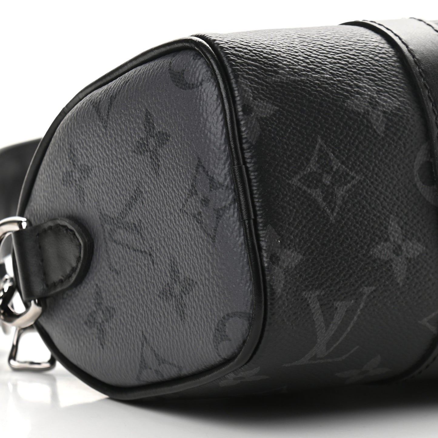 Reverse Monogram Eclipse Keepall XS Black