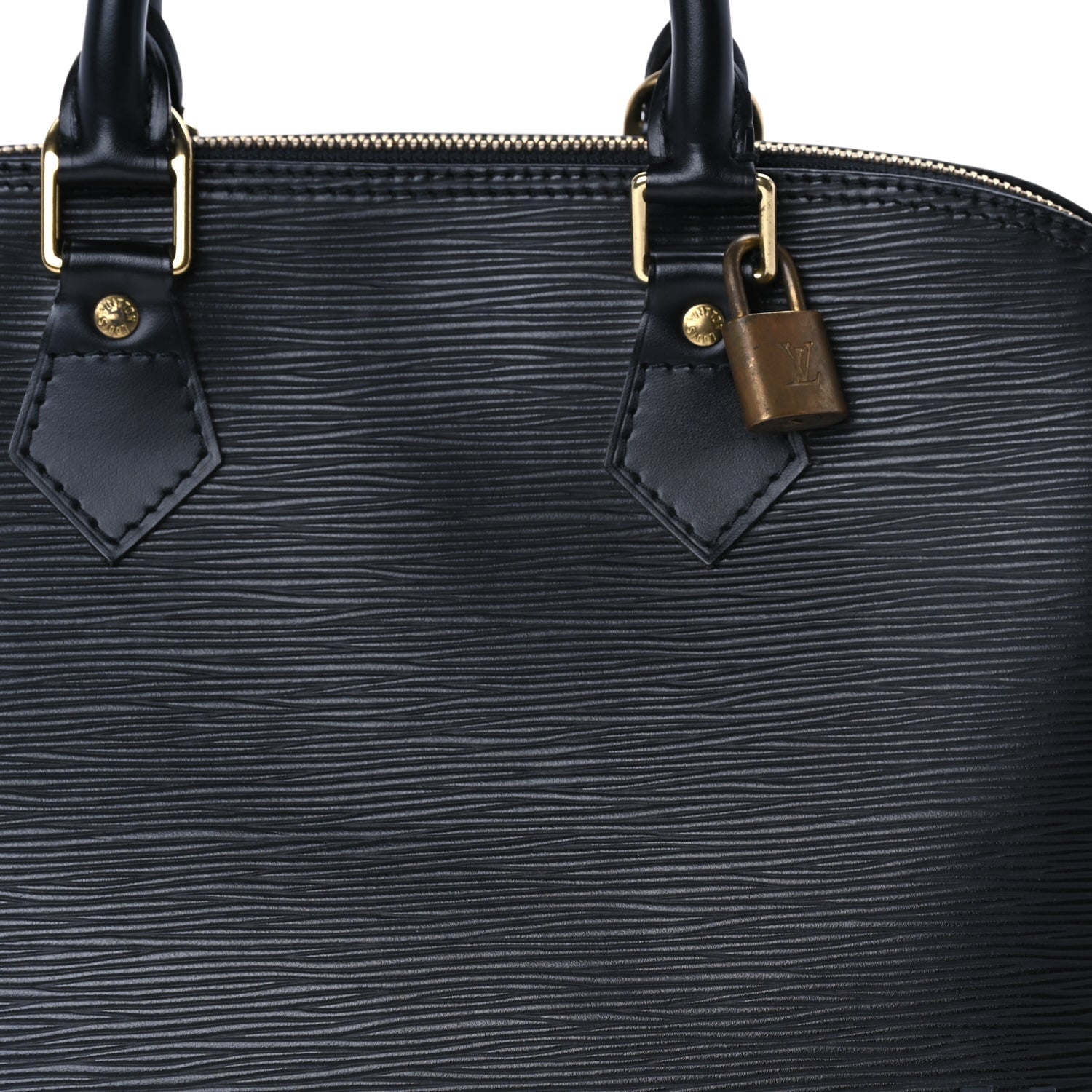 Louis Vuitton Epi Alma PM Black 6 of 7