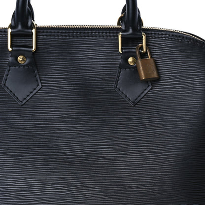 Louis Vuitton Epi Alma PM Black 6 of 7