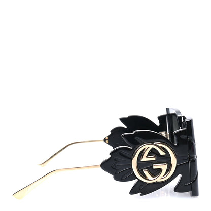 Gucci Acetate Square Frame Wing Sunglasses GG0535S  Black 3 of 7