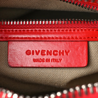 Givenchy Shiny Lord Calfskin Mini Antigona Red 6 of 10