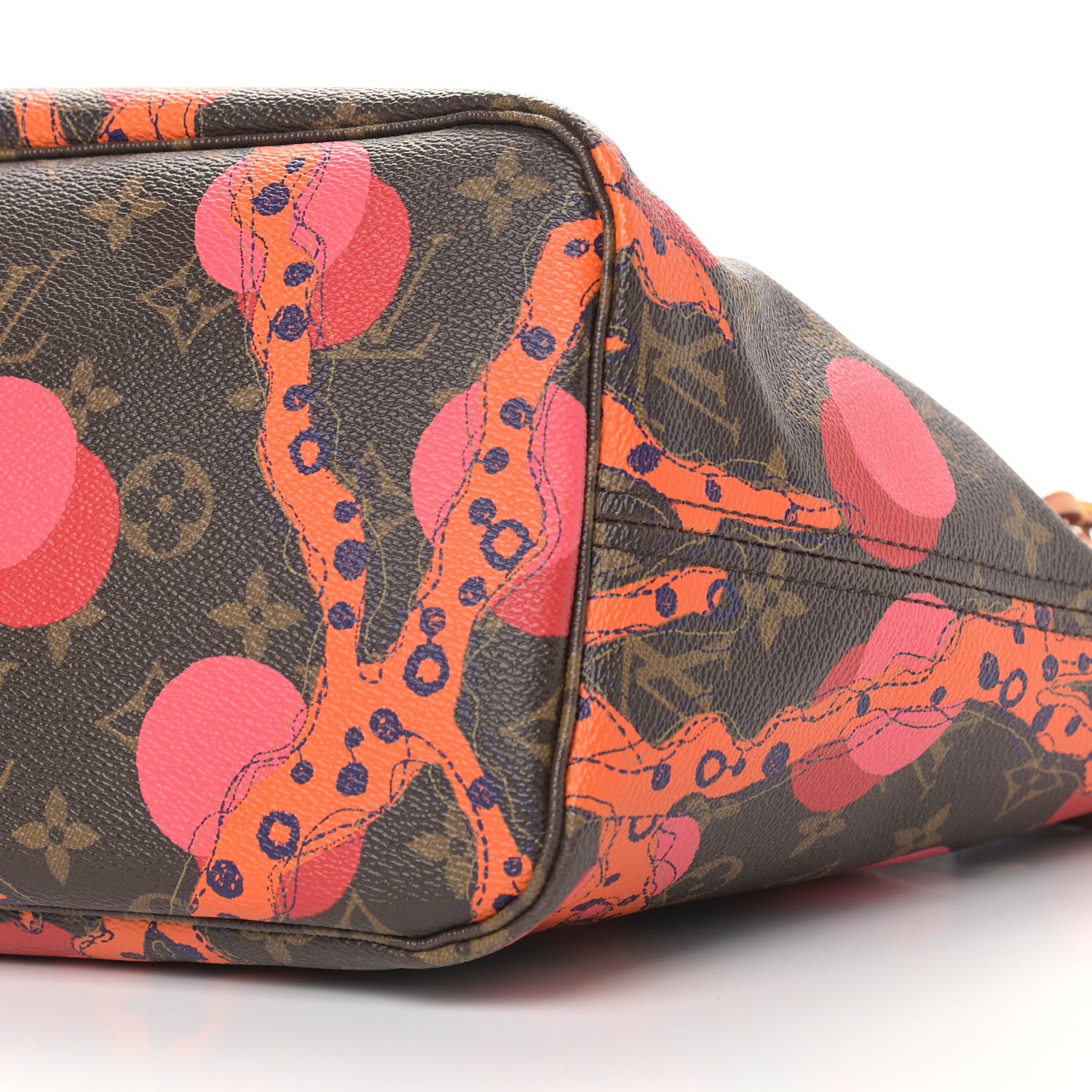 Louis Vuitton Monogram Ramages Neverfull MM 9 of 14