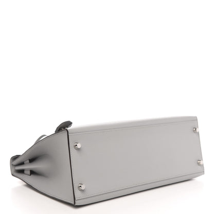 Hermes Epsom Kelly Sellier 32 Bleu Glacier 4 of 9