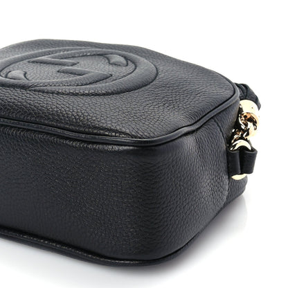 Gucci Pebbled Calfskin Small Soho Disco Bag Black 8 of 8