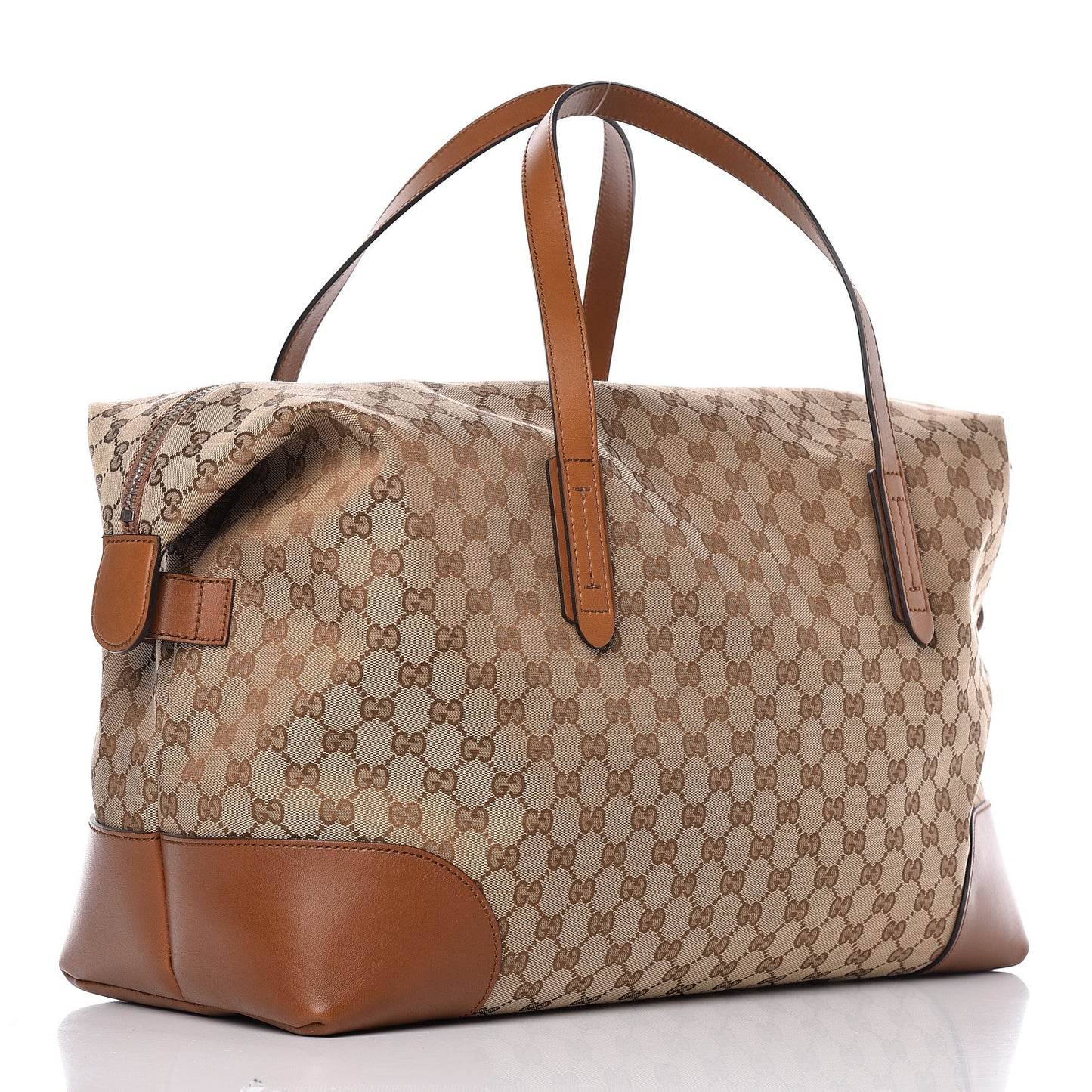 Monogram Carry-On Duffle Bag Brown